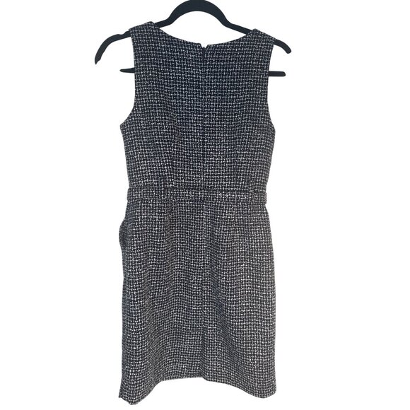 2/$30 Banana Republic 2P Navy & White Tweed Sheath Dress Petite - Picture 10 of 14